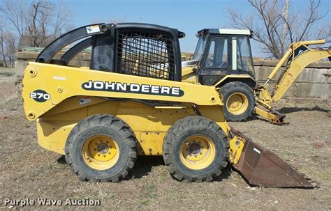 2000 john deere 270 skid steer specs|deere 270d specs.